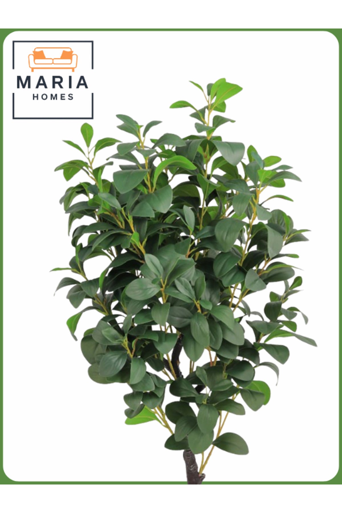 Artificial Lemon Tree 115 cm Ð Decorative Indoor Plant with Gray Pot