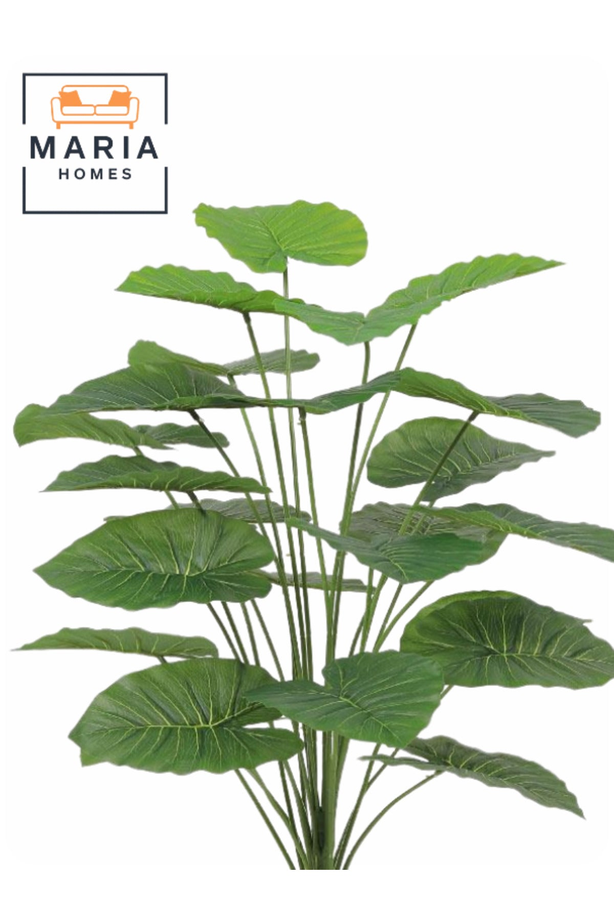 Artificial Heart Leaf Plant 110 cm Ð Decorative Green Pot