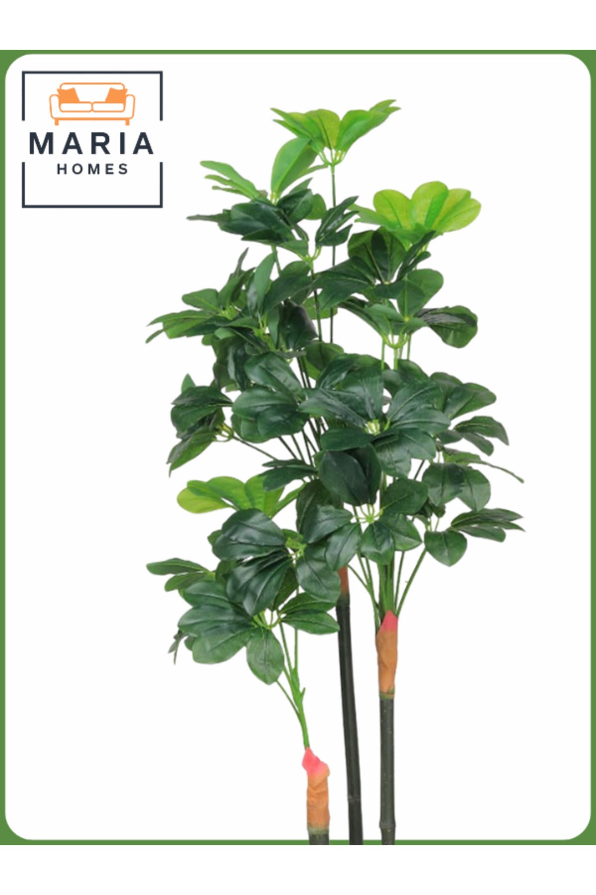 Artificial Schefflera Tree 150 cm Ð Decorative Indoor Plant with Beige Pot