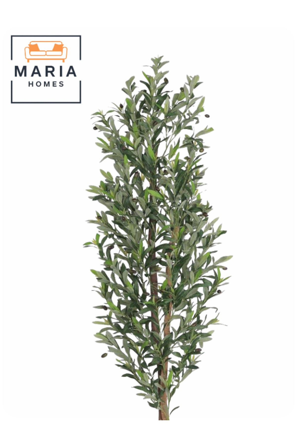 Artificial Olive Tree 190 cm Ð Tall Decorative Indoor Plant with Pot for Home & Majlis