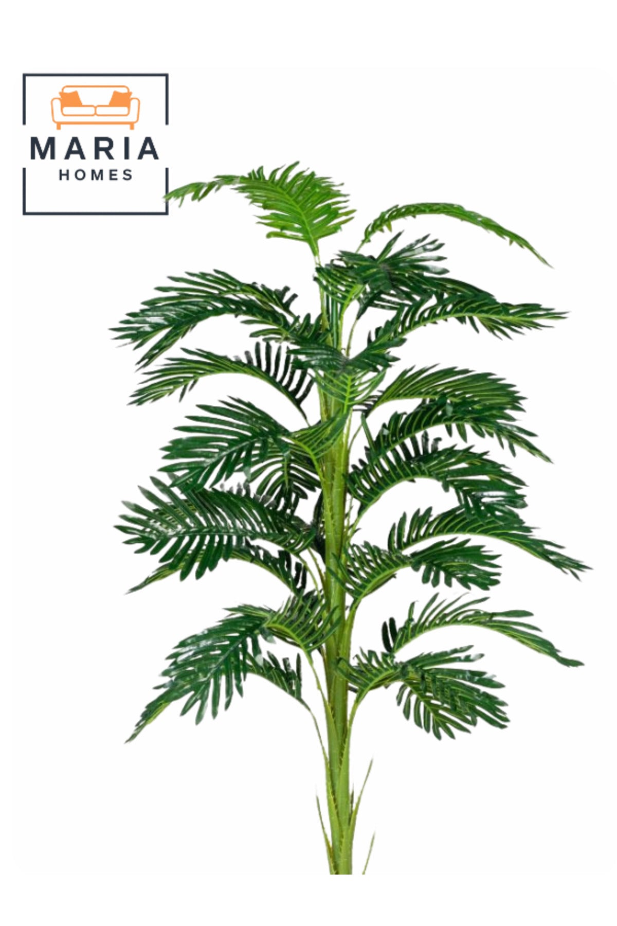 Artificial Palm Tree 160 cm Ð Tall Decorative Plant with Woven Basket Pot for home & office