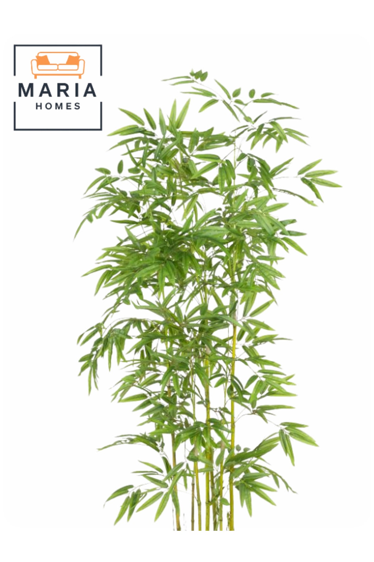Artificial Bamboo Tree 185 cm Ð Decorative Tall Green Plant with Modern Plastic Pot