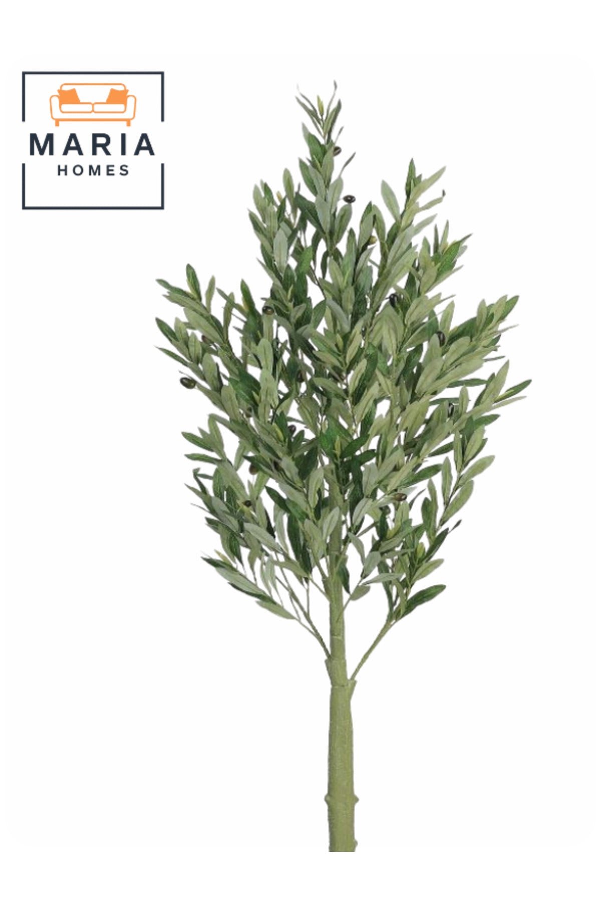 Artificial Olive Tree 150 cm Ð Decorative Green Plant with Modern Plastic Pot